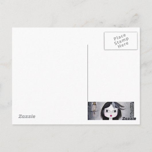 Macha Epona Briefkaart (Achterkant)