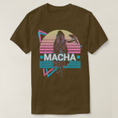 Macha Irish Goddess Ancient Celtic Mythology Retro T-shirt (Design voorkant)
