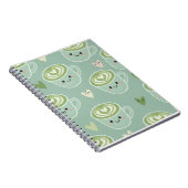Macha Latte Art Spiral Notebook Notitieboek (Rechterzijde)