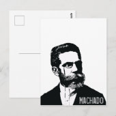Machado de Assis Briefkaart (Voorkant / Achterkant)