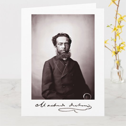 Machado de Assis Card Kaart (Gele Bloem)