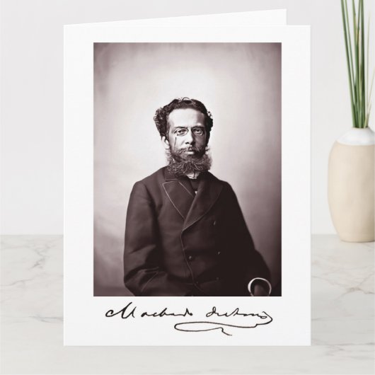 Machado de Assis Card Kaart (Voorkant)