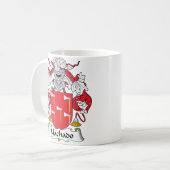 Machado Family Crest Koffiemok (Voorkant links)