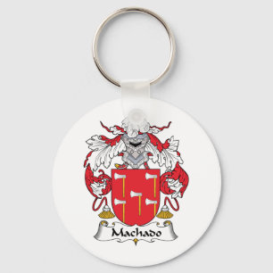 Machado Family Crest Sleutelhanger