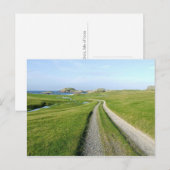 Machair, eiland Iona Briefkaart (Voorkant / Achterkant)