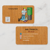 Machanisch Visitekaartje (Voorkant / Achterkant)