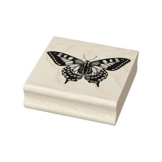 Machaon Swallowtail Butterfly Rubber Stamp Rubberstempel (Stempel)