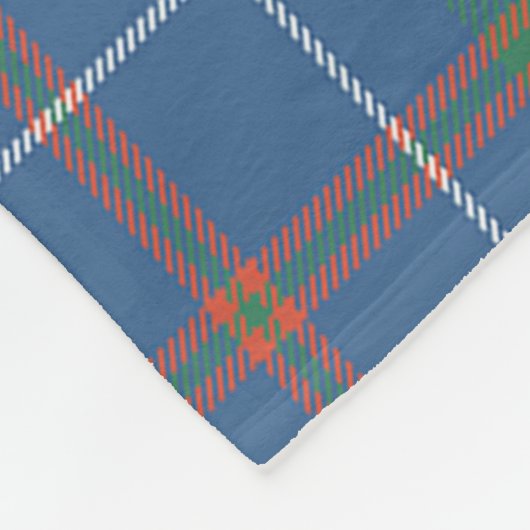 MacHardy Oude Plaid Fleece Deken (Hoek)