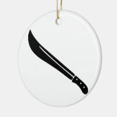 Machete Keramisch Ornament (Links)