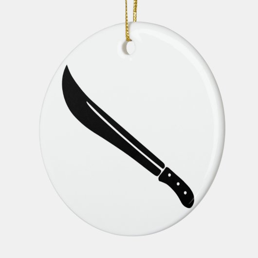 Machete Keramisch Ornament (Links)