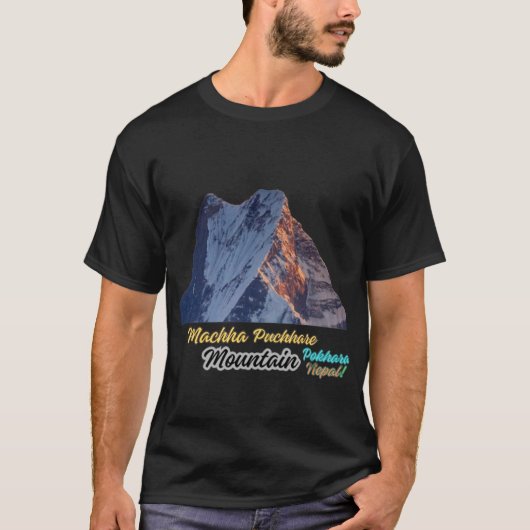 Machha Puchhare T-shirt (Voorkant)