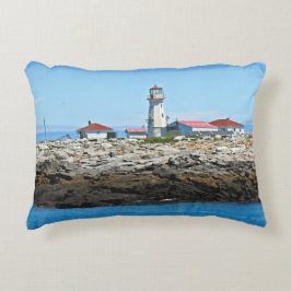 Machias Seal Island Lighthouse, Canada Pillow Decoratief Kussen