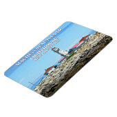 Machias Seal Island Lighthouse Flexi Magnet Magneet (Linkerzijde)