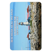 Machias Seal Island Lighthouse Flexi Magnet Magneet (Verticaal)