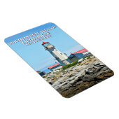 Machias Seal Island Lighthouse Flexi Magnet Magneet (Rechterzijde)