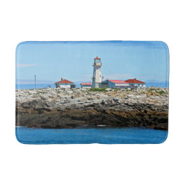 Machias Seal Island Lighthouse, New Bruns Bath Mat