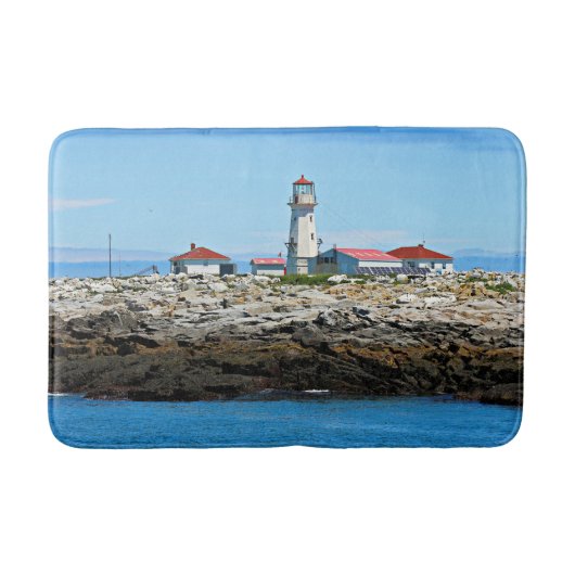Machias Seal Island Lighthouse, New Bruns Bath Mat (Voorkant)