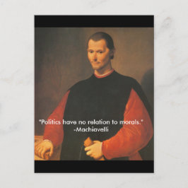 Machiavelli 2 briefkaart