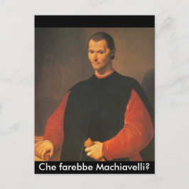 Machiavelli 4 briefkaart