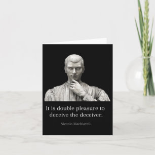 Machiavelli citeert de kunst van de oorlog Machiav Kaart
