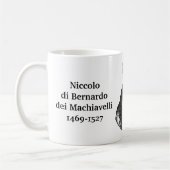Machiavelli citeert intellectueel koffiemok (Links)