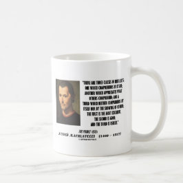 Machiavelli drie klassen Intellects Quote Koffiemok