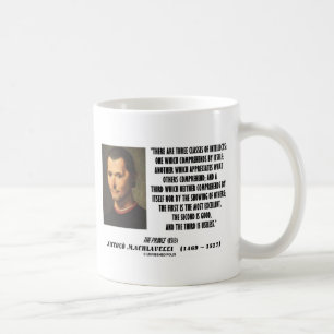 Machiavelli drie klassen Intellects Quote Koffiemok