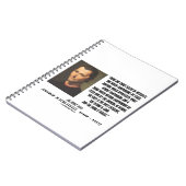 Machiavelli Drie Klassen Van Intellecten Citaat Notitieboek (Linkerzijde)
