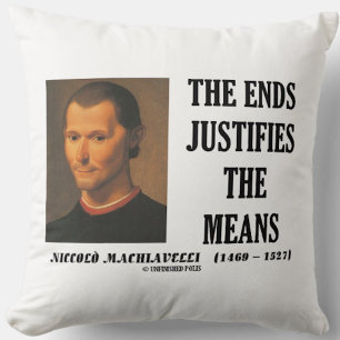 Machiavelli eindigt rechtvaardigt het citaat van m kussen