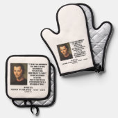 Machiavelli Lead Introduction New Order Of Things Ovenwant & Pannenlap Set (Voorkant / Achterkant)