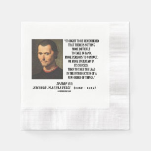 Machiavelli Leiding Inleiding Nieuwe Orde Van Ding Servet