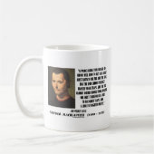 Machiavelli Prince Imitate Fox en Lion Quote Koffiemok (Links)