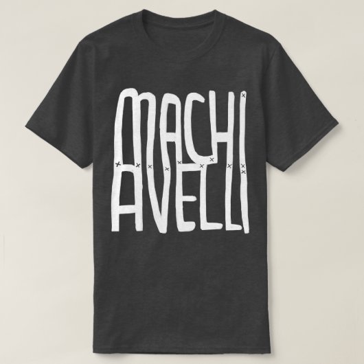 Machiavelli T-shirt (Design voorkant)