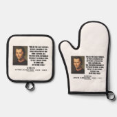 Machiavelli Three Classes Of Intellects Quote Ovenwant & Pannenlap Set (Voorkant)