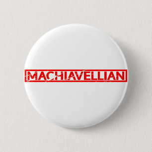 Machiavellian Stamp Ronde Button 5,7 Cm