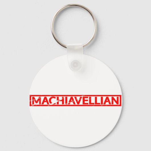 Machiavellian Stamp Sleutelhanger (Voorkant)