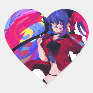 Machiko Nakamura Sticker(s) Hart Sticker