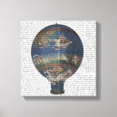 Machine Aerostatique Hot Air Ballon Canvas Afdruk (Voorkant)