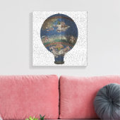 Machine Aerostatique Hot Air Ballon Canvas Afdruk (Insitu (Woonkamer))