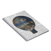 Machine Aerostatique Hot Air Ballon Notitieboek (Rechterzijde)