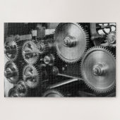machine cogs puzzel legpuzzel (Horizontaal)