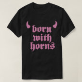 Machine Gun Kelly - MGK - Born with horns Essentia T-shirt (Design voorkant)