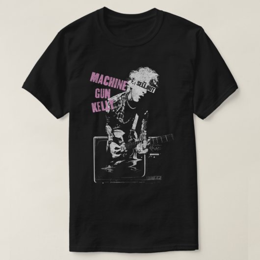 Machine Gun Kelly TV Warp T-shirt (Design voorkant)