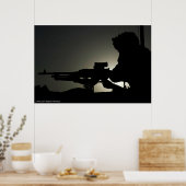 MACHINE GUN POSTER (Keuken)