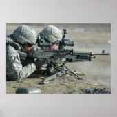 Machine Gunner Qualifications Poster (Voorkant)