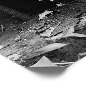 MACHINE IN BOSBOUW AFGEBANGEN POSTER (Hoek)