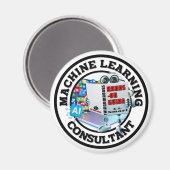 Machine Learning (AI) - Consultant Magneet (Voorkant / Achterkant)