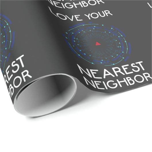 Machine Learning Nearest Buuralgoritme AI Cadeaupapier (Rol Hoek)