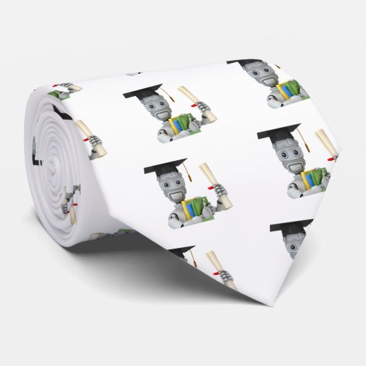 Machine Learning T-Shirt Stropdas (Opgerold)