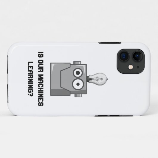 Machine Learning Technology Humor Case-Mate iPhone Case (Achterkant (horizontaal))